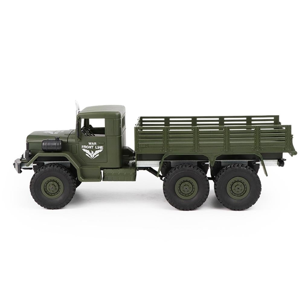 2.4G 6WD Off-Road Transporter Military Truck Crawler RC Car RTR Image 2