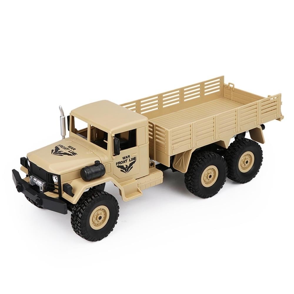 2.4G 6WD Off-Road Transporter Military Truck Crawler RC Car RTR Image 1