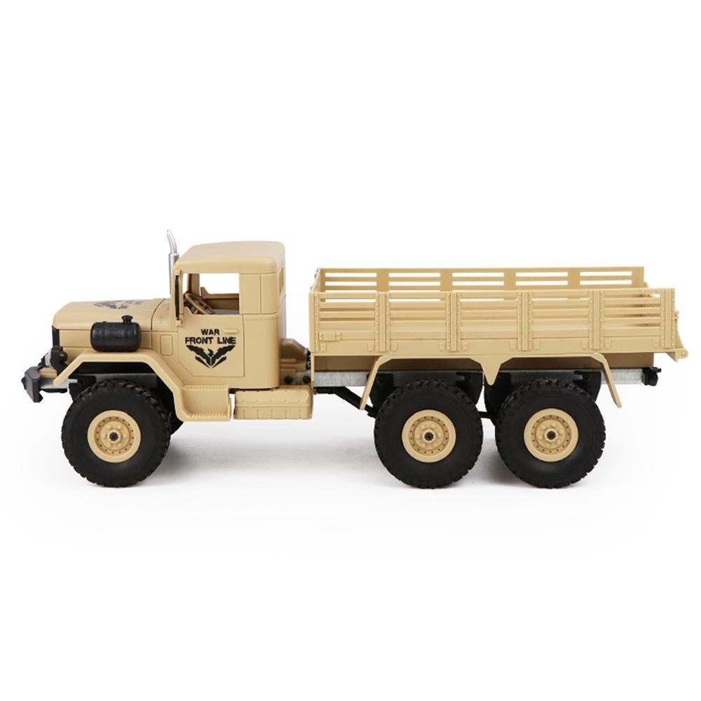2.4G 6WD Off-Road Transporter Military Truck Crawler RC Car RTR Image 7