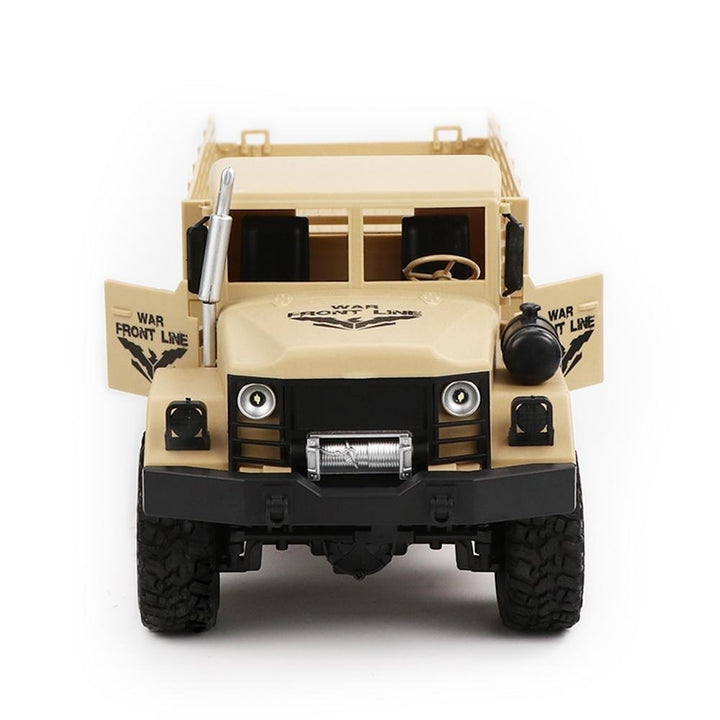 2.4G 6WD Off-Road Transporter Military Truck Crawler RC Car RTR Image 10