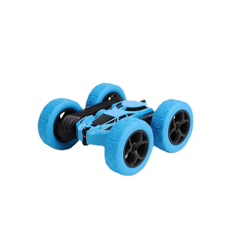 2.4g Charging Remote Control Rollover Climbing Double-sided Plastic Rotate Stunt Car Red/Blue/Green/Yellow for Kid Image 10