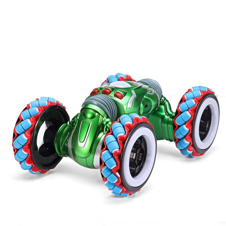 2.4G Gesture Sensor Twisted RC Stunt Car Light Music Remote Control Dancing Truck for Kids Toys Vehicles Model Image 9