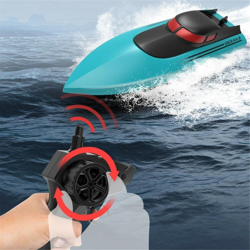 2.4G High Speed Electric RC Boat Vehicle Models Toy 15km,h Image 7