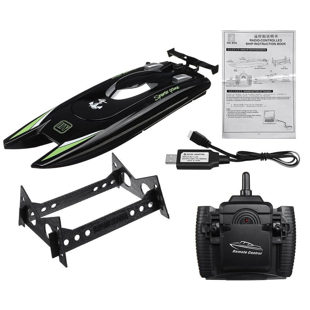 2.4G High Speed RC Boat Vehicle Models Toy 20km,h Image 4
