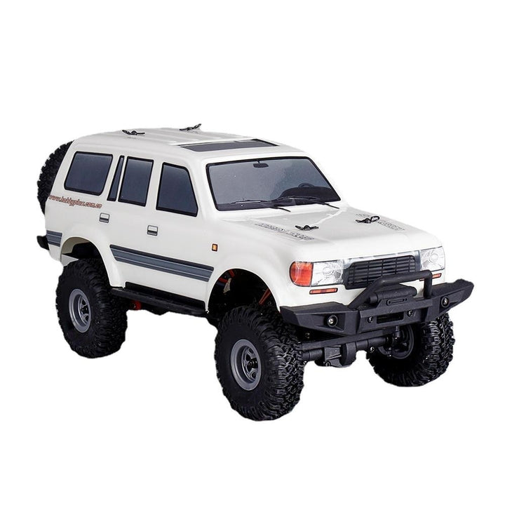 2.4G Mini Indoor Off-road Truck RC Car Waterproof ESC Motor 3Line Servo Vehicle Models Rock Crawler Image 4