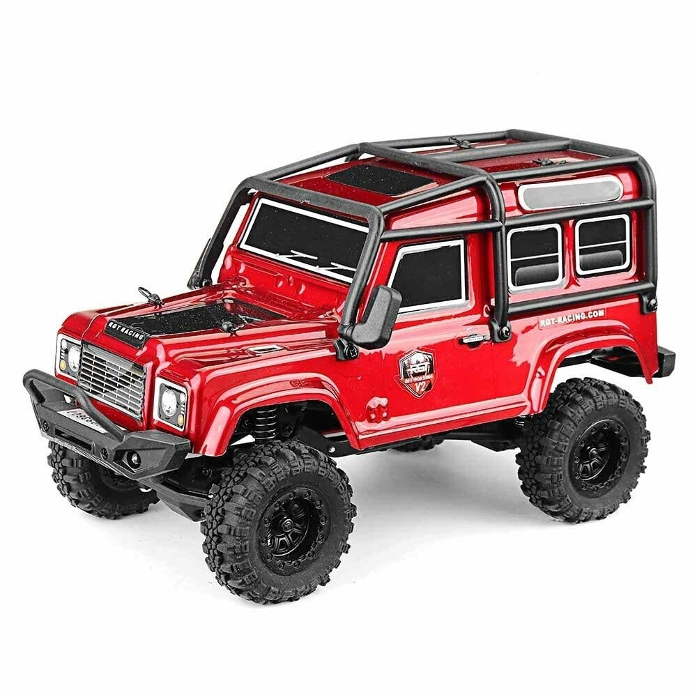 2.4G RC Car 4WD 15KM/H Vehicle RC Rock Crawler Off-road Two Battery Image 1