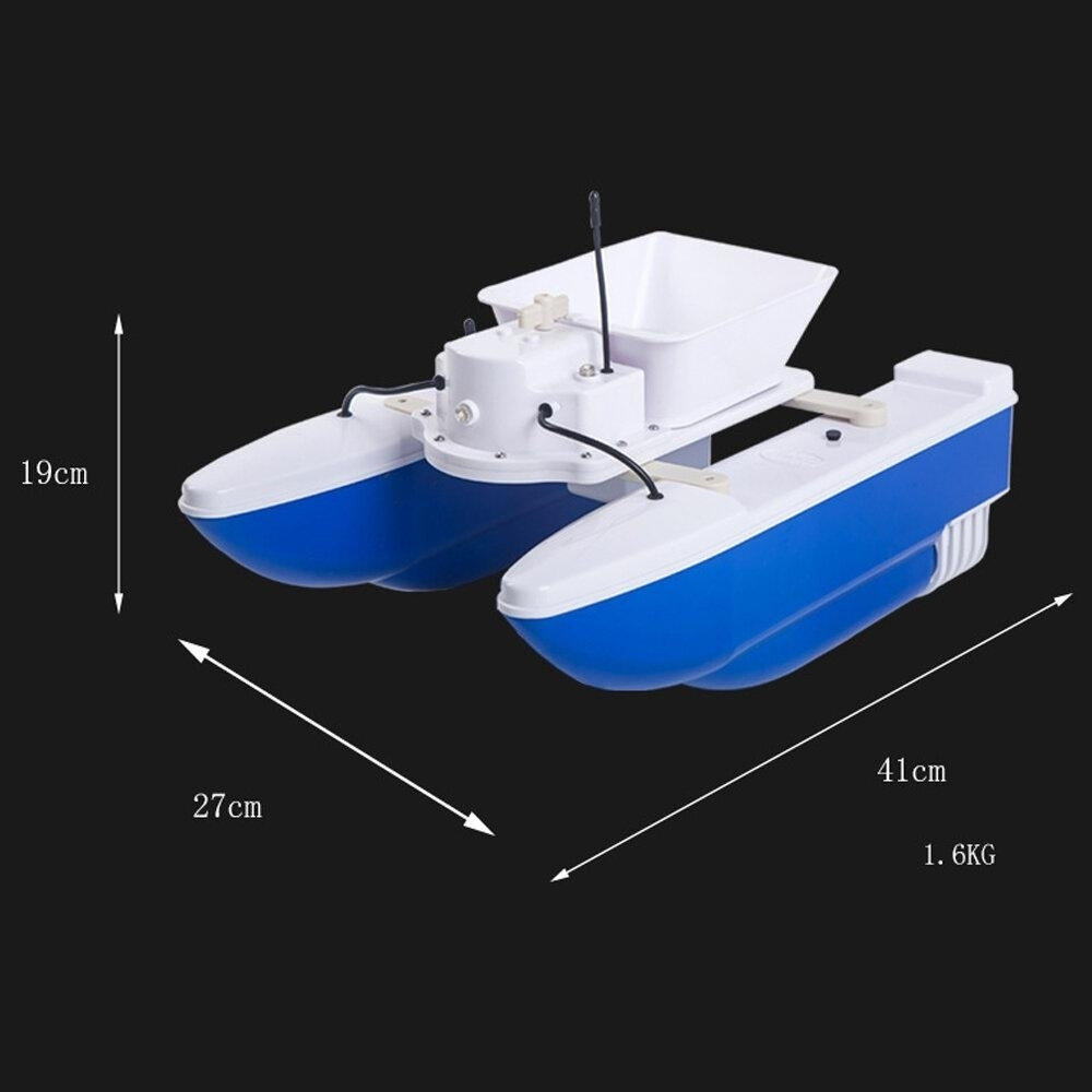 2.4G RC Bait Fishing Automatic Return Fishing Bait RC Boat Vehicle Models With Sonar Image 7