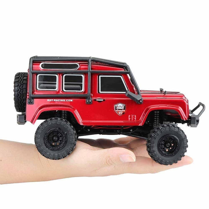 2.4G RC Car 4WD 15KM,H Vehicle RC Rock Crawler Off-road Two Battery Image 3