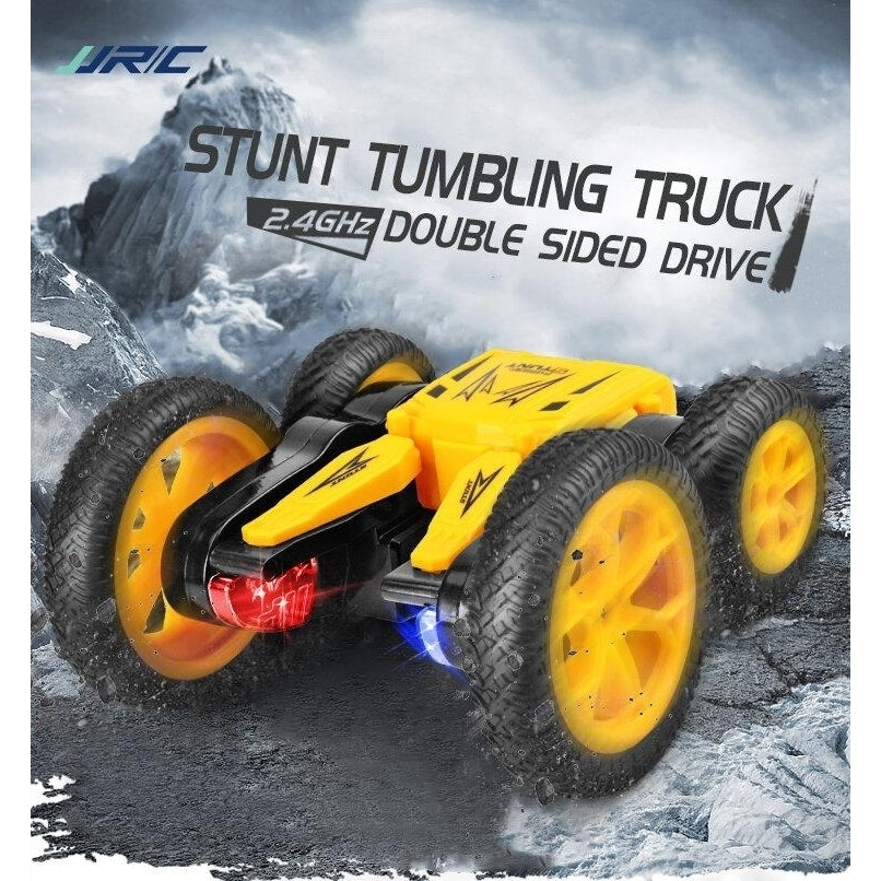 2.4G RC Car Stunt Drift Deformation Rock Crawler Roll Car 360 Degree Flip Kids Robot RC Cars Toys Image 8