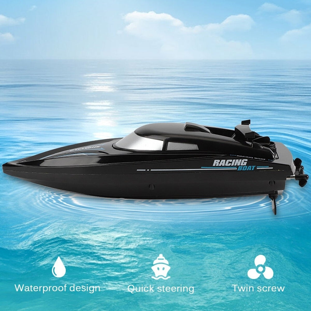 2.4G RC High Speed RC Boat Radio Remote Control Racing Electric Toys For Children Best Gifts Image 2