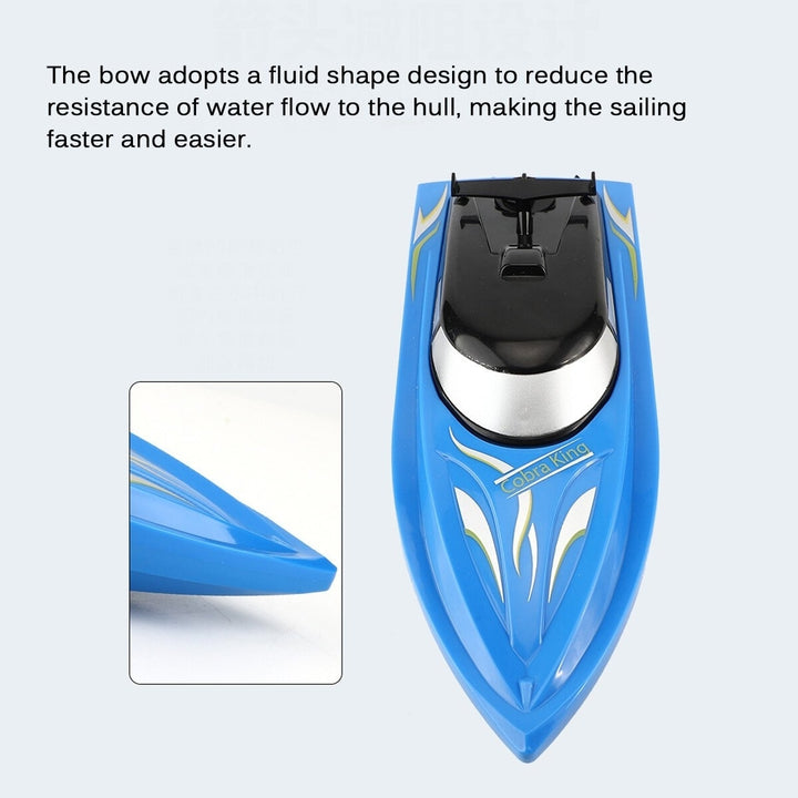 2.4G RC High Speed RC Boat Radio Remote Control Racing Electric Toys For Children Best Gifts Image 3