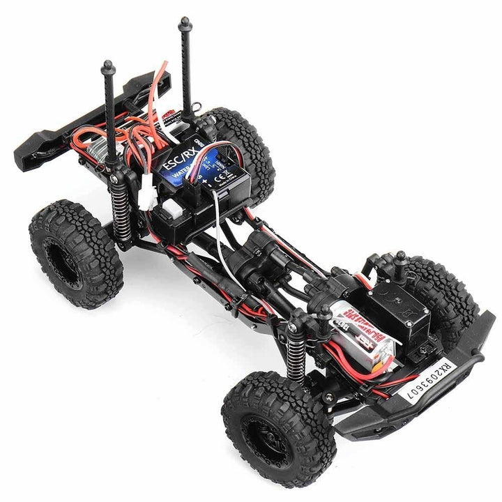 2.4G RC Car 4WD 15KM,H Vehicle RC Rock Crawler Off-road Two Battery Image 10