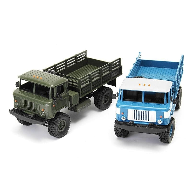 2.4G RTR 4WD RC Car Vehicles Model Military Truck Image 1