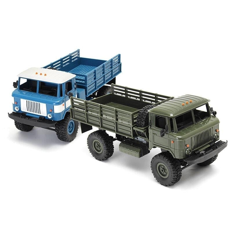 2.4G RTR 4WD RC Car Vehicles Model Military Truck Image 2