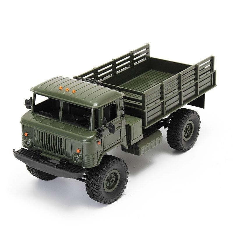 2.4G RTR 4WD RC Car Vehicles Model Military Truck Image 4