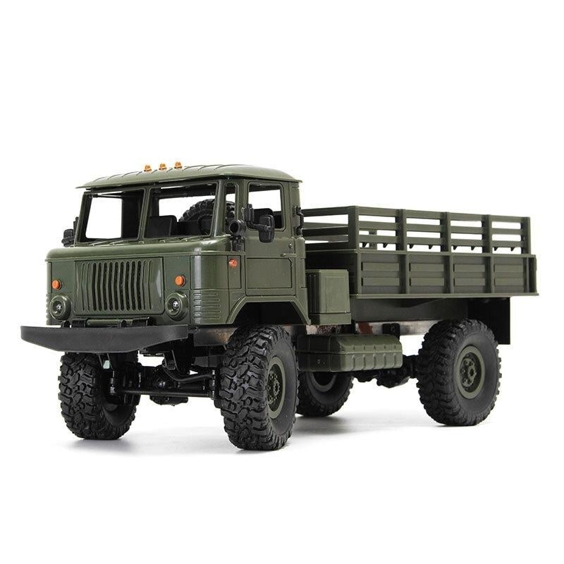 2.4G RTR 4WD RC Car Vehicles Model Military Truck Image 1