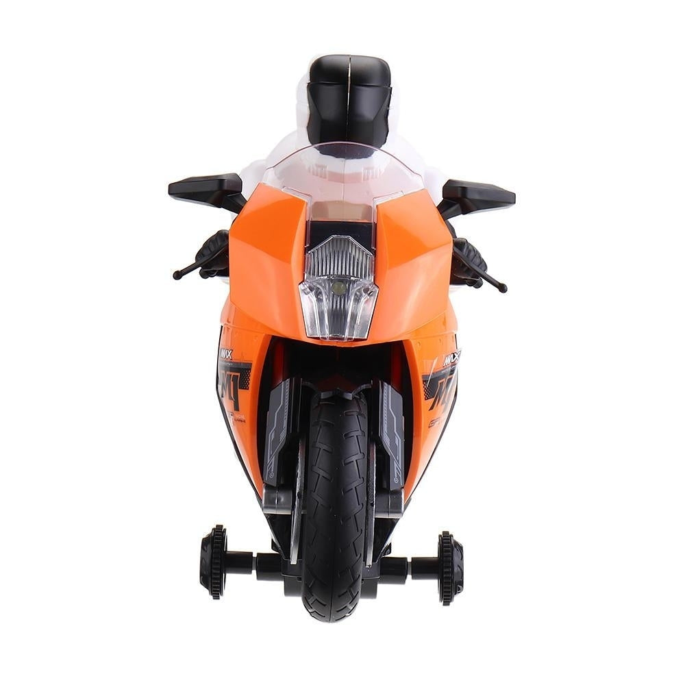 2.4G Rotate 360 RC Car MotorCycle Vehicle Model Children Toys With Music Image 10