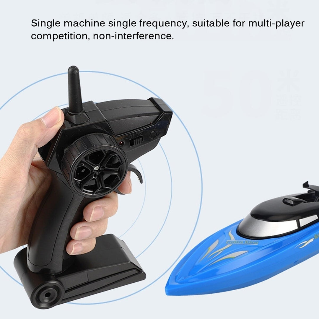 2.4G RC High Speed RC Boat Radio Remote Control Racing Electric Toys For Children Best Gifts Image 9