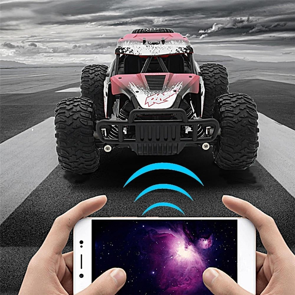 2.4G RWD 20km,h RC Car 480P WIFI FPV Control Off-road Truck RTR Toys Image 7
