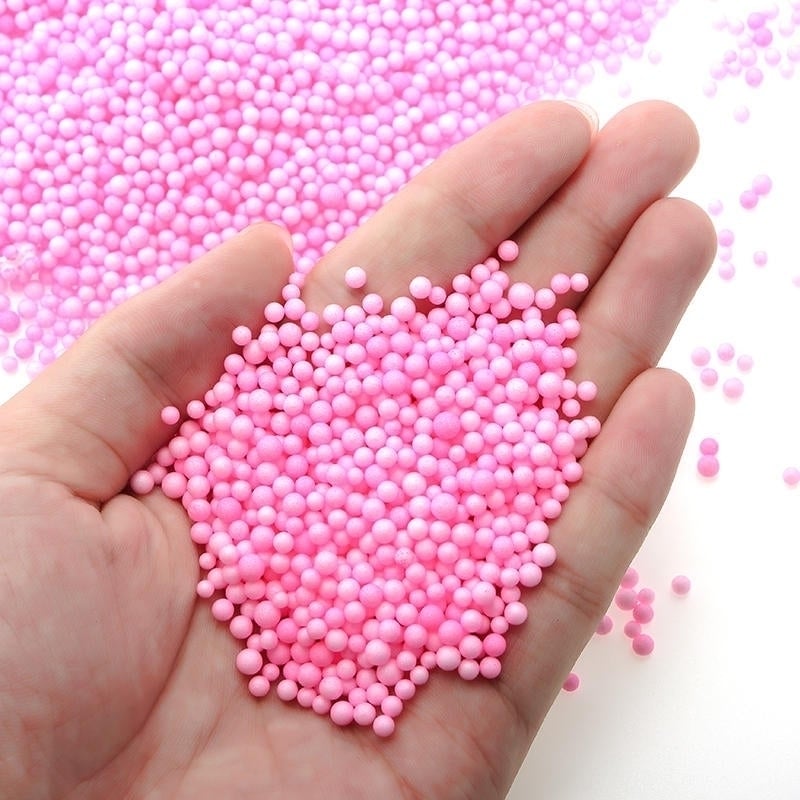 2000PCS 2.5-3.5mm DIY Slime Foam Balls Decor Accessories Styrofoam Bead Image 12