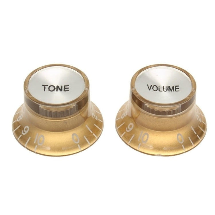 2 Volumeand 2 Tone Gold Guitar Knob for LP,SG Style Electric Guitar Image 7