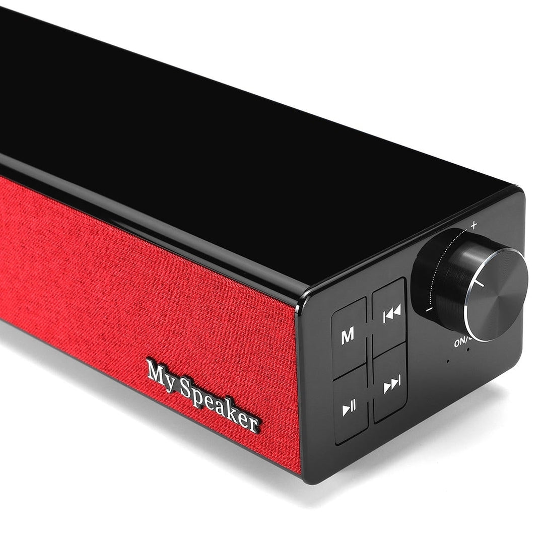 20W 4000 mAh Wireless Bluetooth Speaker Soundbar Stereo Speakers for TV Theater Image 6