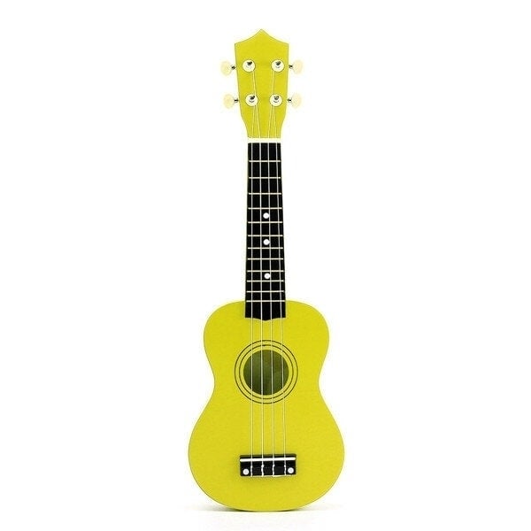 21 Inch Acoustic Soprano 4 String Mini Basswood Ukulele Musical Instrument Toy Image 8