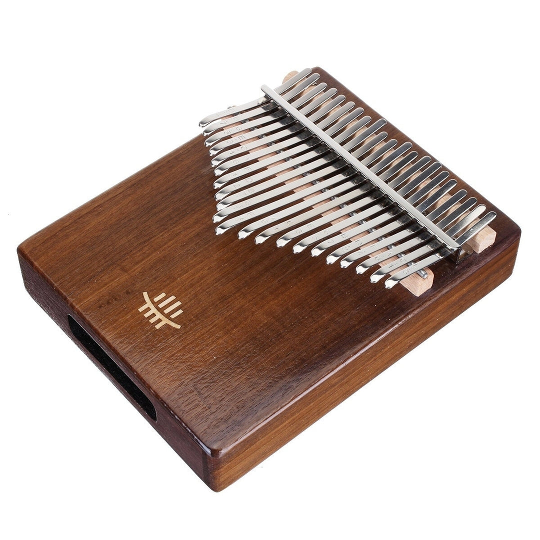 21 Key Piano Finger Thumb Mahogany Wood Keyboard Music Instrument Image 9