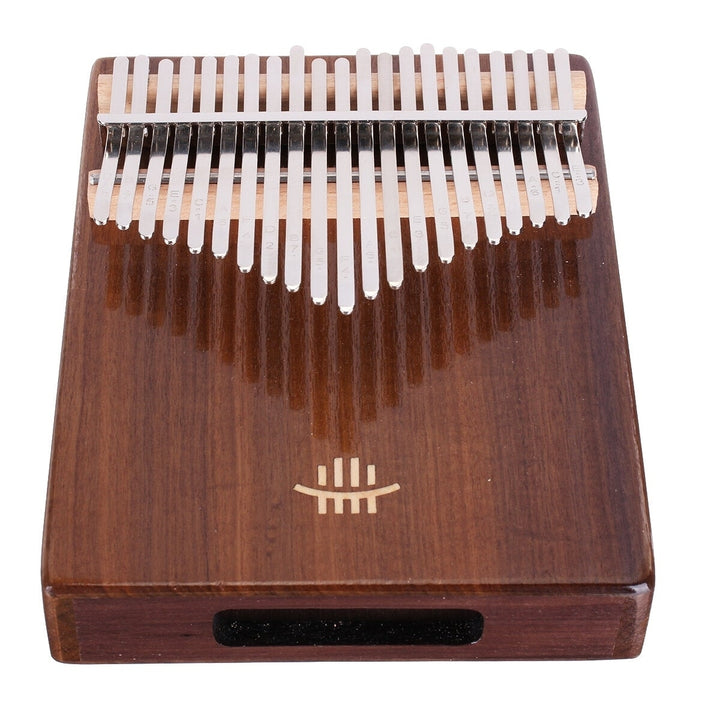 21 Key Piano Finger Thumb Mahogany Wood Keyboard Music Instrument Image 11