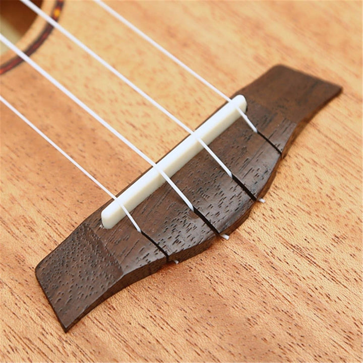 23 Inch 26 Ukulele Natural Mahogany Wood Nylon String Beginner Musical Instrument Image 7
