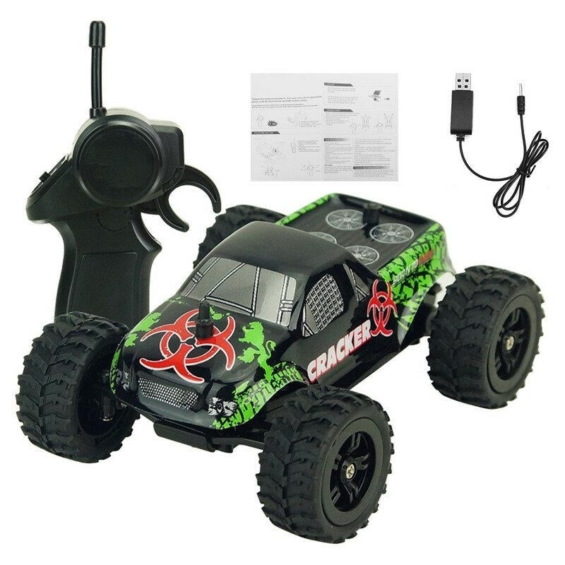2.4G 2WD 4CH Mini High Speed Radio RC Racing Car Rock Crawler Off-Road Truck Toys Image 1