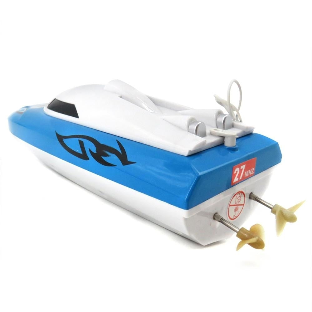 24CM 40HZ Water Cooled Motor RC Boat Wireless Racing Fast Ship Image 6