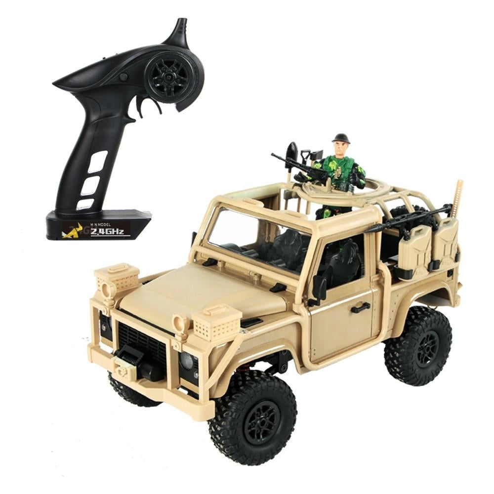 2.4G 4WD Proportional Control Rc Car with LED Light Climbing Off-Road Truck RTR Toys Image 1
