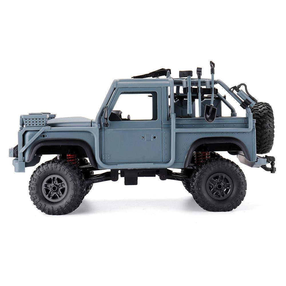 2.4G 4WD Proportional Control Rc Car with LED Light Climbing Off-Road Truck RTR Toys Blue Image 4