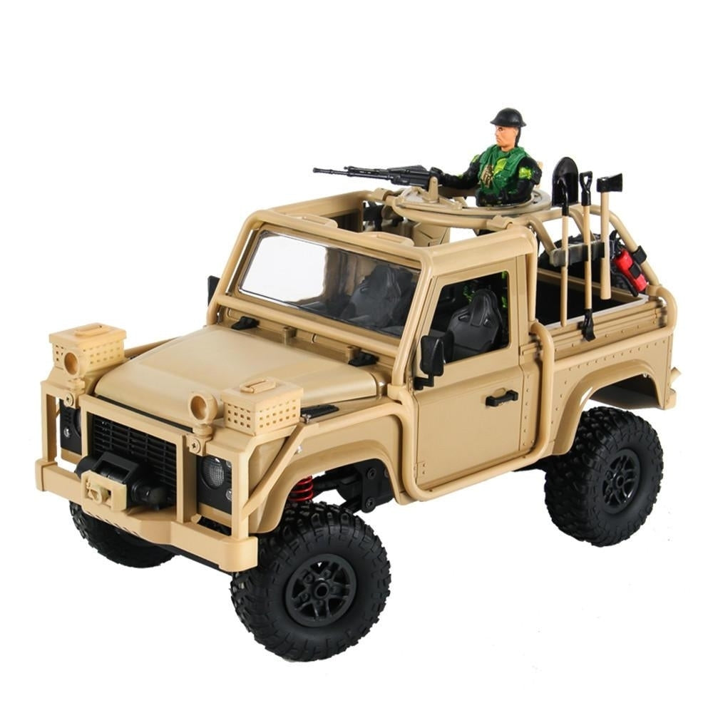 2.4G 4WD Proportional Control Rc Car with LED Light Climbing Off-Road Truck RTR Toys Image 2