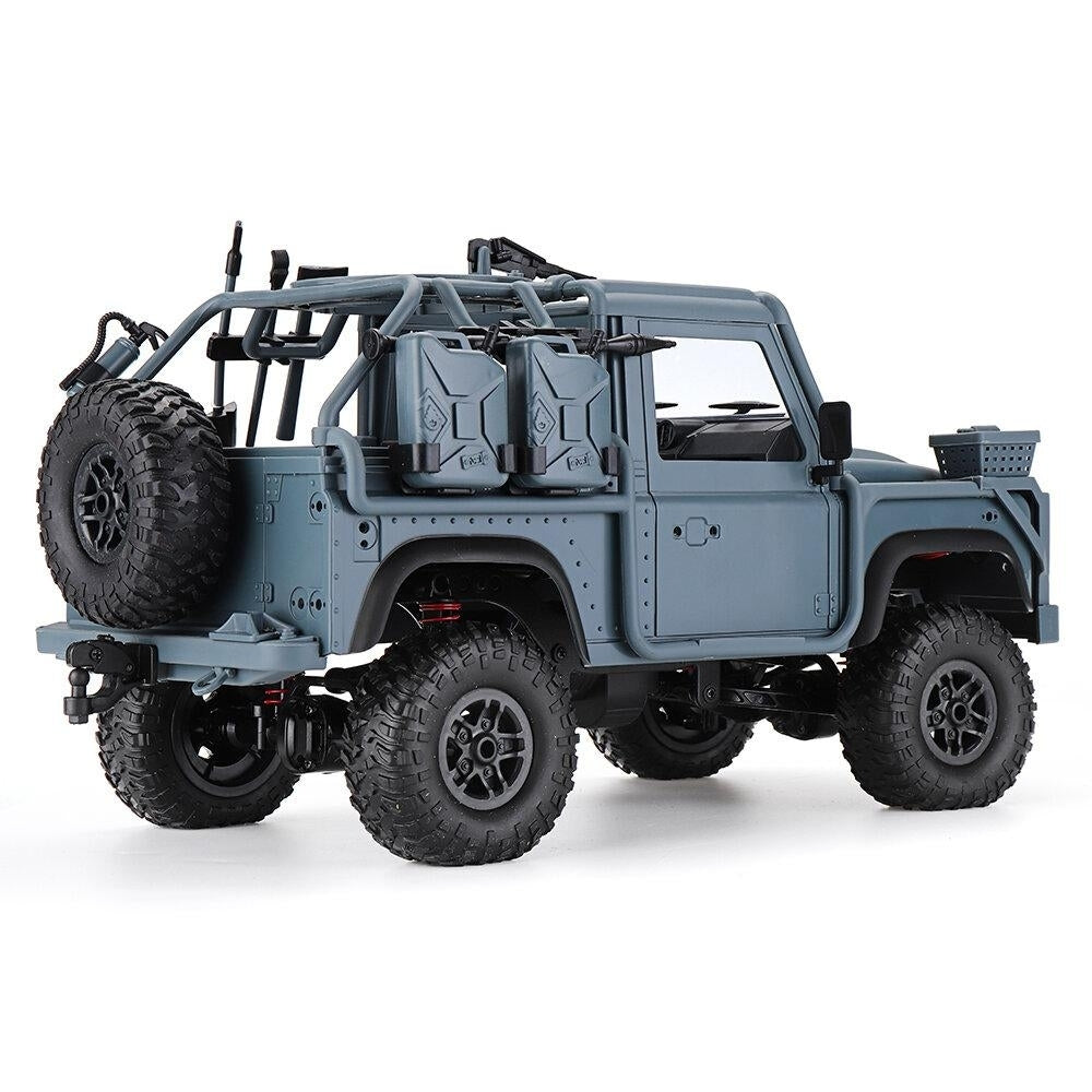 2.4G 4WD Proportional Control Rc Car with LED Light Climbing Off-Road Truck RTR Toys Blue Image 6