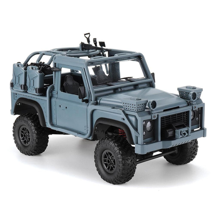 2.4G 4WD Proportional Control Rc Car with LED Light Climbing Off-Road Truck RTR Toys Blue Image 7