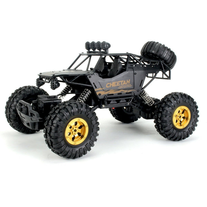 2.4G 4WD RC Car Crawler Metal Body Vehicle Models Truck Indoor Outdoor Toys Image 1