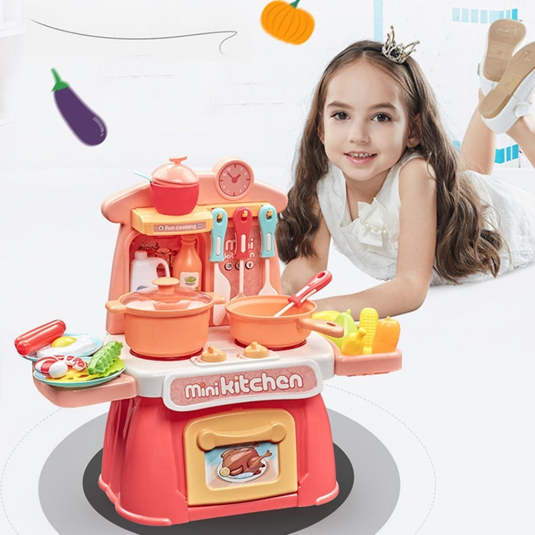 26 IN 1 Kitchen Playset Multi-functional Supermarket Table Toys for Childrens Gifts Image 6