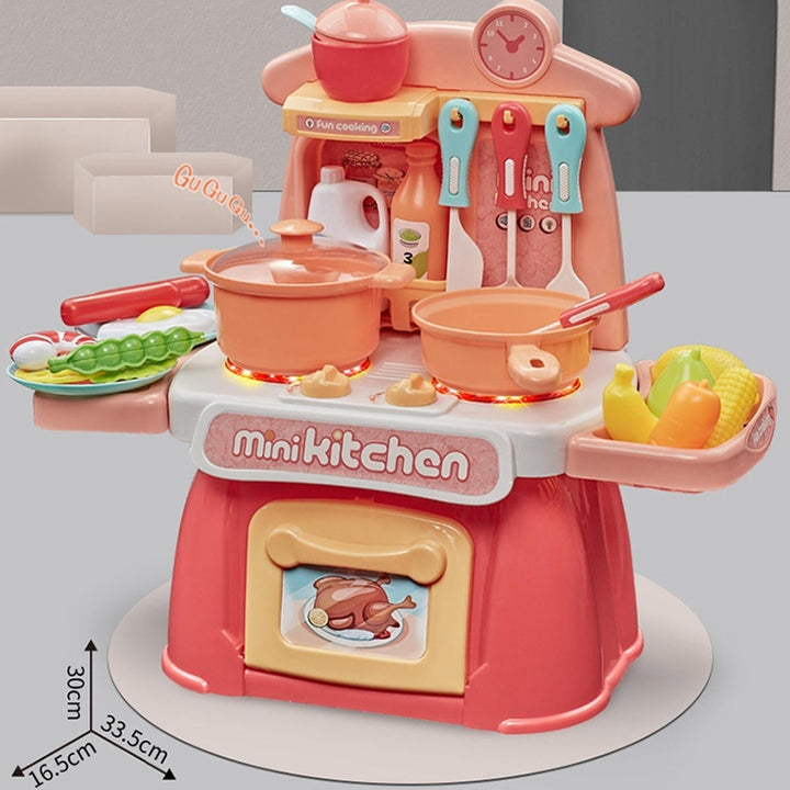 26 IN 1 Kitchen Playset Multi-functional Supermarket Table Toys for Childrens Gifts Image 9