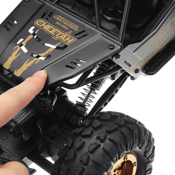2.4G 4WD RC Car Crawler Metal Body Vehicle Models Truck Indoor Outdoor Toys Image 9