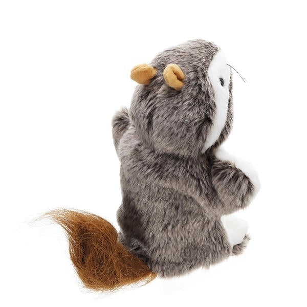 27CM Stuffed Animal Squirrel Fairy Tales Hand Puppet Classic Children Figure Toys Plush Animal Image 4