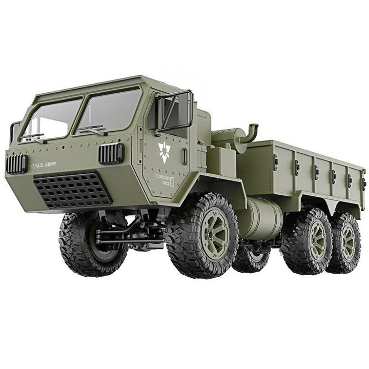 2.4G 6WD Rc Car Proportional Control US Army Military Truck RTR Model Toys Image 1