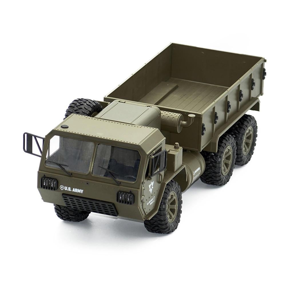 2.4G 6WD Rc Car Proportional Control US Army Military Truck RTR Model Toys Image 3