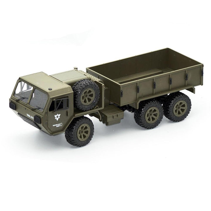 2.4G 6WD Rc Car Proportional Control US Army Military Truck RTR Model Toys Image 4