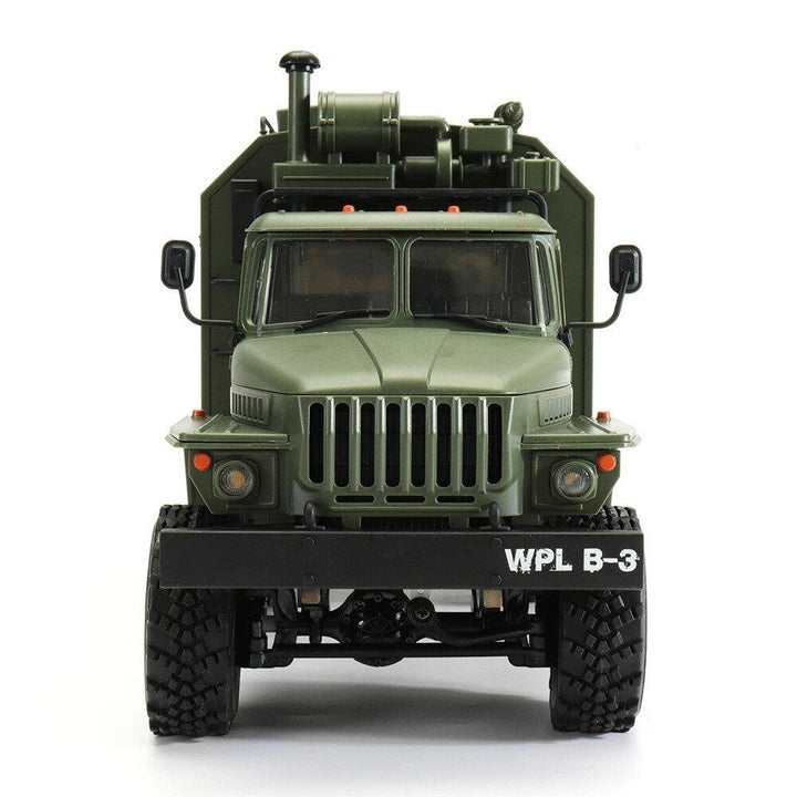 2.4G 6WD Rc Car Military Truck Rock Crawler Command Communication Vehicle RTR Toy Image 3