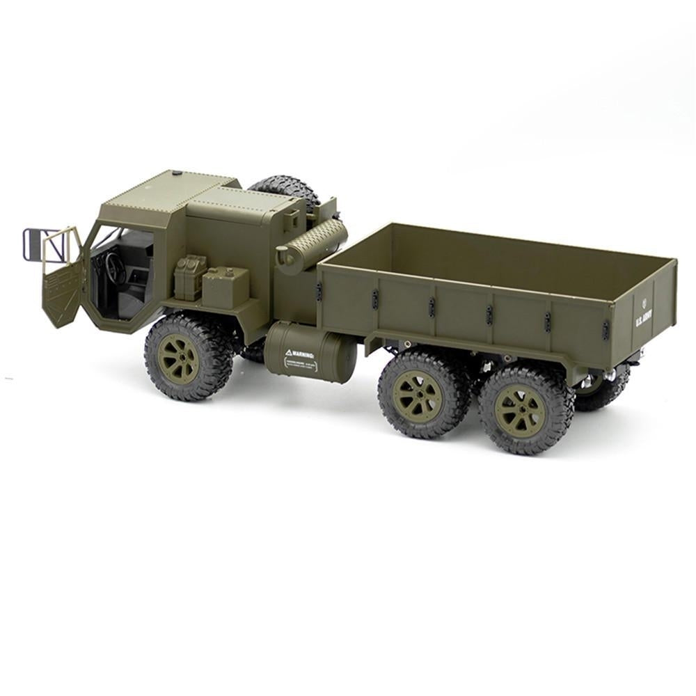 2.4G 6WD Rc Car Proportional Control US Army Military Truck RTR Model Toys Image 7