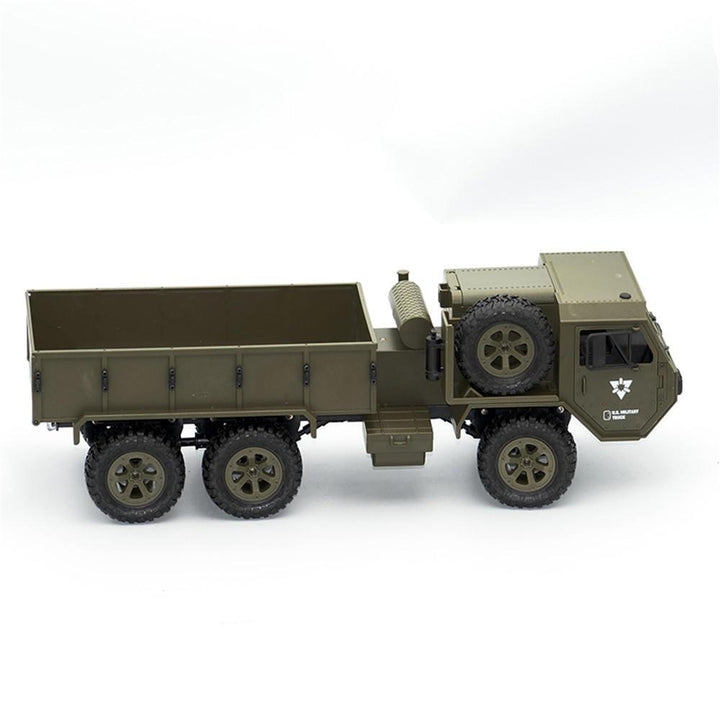 2.4G 6WD Rc Car Proportional Control US Army Military Truck RTR Model Toys Image 8