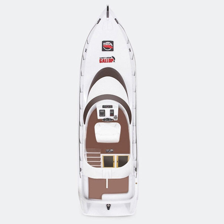 2.4G 70cm Luxury Boat High Speed RC Boat Vehicle Models 7000mah Image 6
