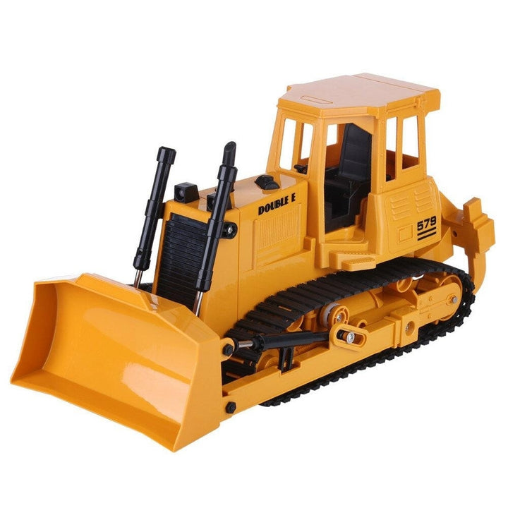 2.4G 9CH RC Loader Tractor Truck Bulldozer Light Sound Engineering Vehicles Models Toys for Kids Children Image 1